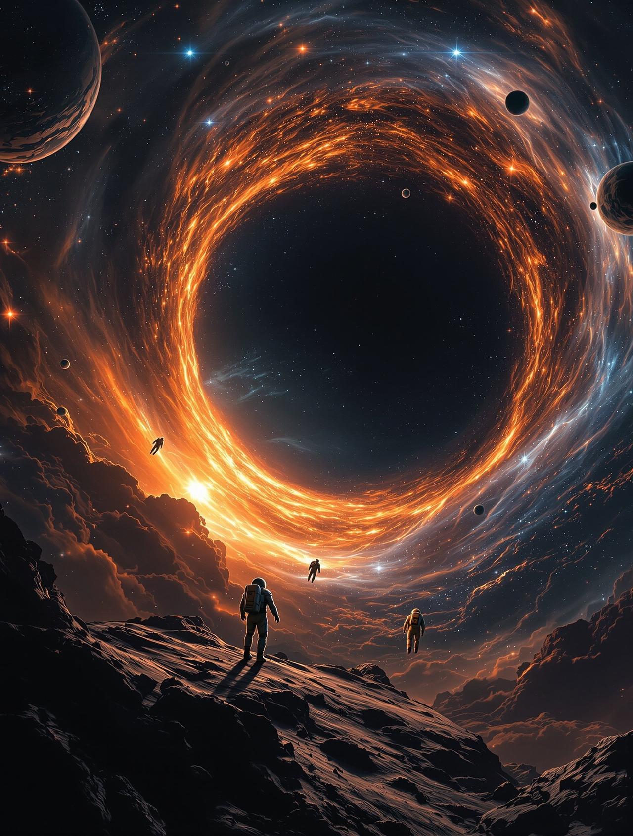 吃瓜网站作品《星际穿越：起源》封面海报